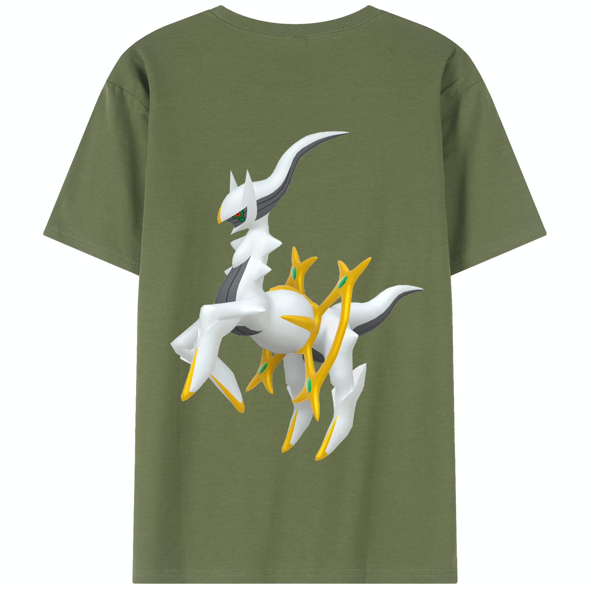 （画像用） ポケットモンスター Pokémon 綿100％半袖Tシャツ（背面プリント）